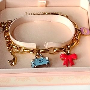 Juicy Couture Festive Sweet Charm Bracelet Never Removed from Original 🎁 NWT